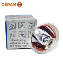 Osram halogen lamp Cup 64634 15V150W microscope bulb optical instrument lamp 64620 projector lamp