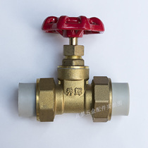 Xiuhui DN20 4 points 6 points all copper PPR double live gate valve Copper gate valve water valve master valve