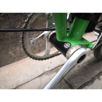 (Union Jack)Brompton small cloth with aluminum alloy five-way protective tape 3M adhesive for novice recommended