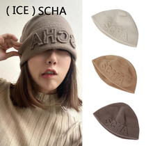 Ice buyer Shop Direct Mail SCHA21 autumn and winter New German handmade cashmere logo knitted hat cold cap