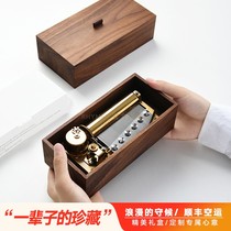(rhymes lab) sweet music box custom wooden music gift box Tanabata Valentines Day Christmas gift