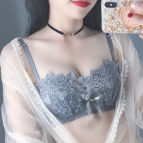 Underwear women without steel rims small breasts gather together to collect the flat bra sex puzzled bra set