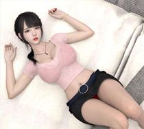 Full-body real female baby real male stone doll silicone can be inserted into adult sex toys simulation punch I