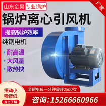 Y9-55A series Linyi bath boiler extended shaft centrifugal induced draft fan High temperature and low noise suction exhaust fan