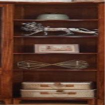 Shengshi Oriental modern simple solid wood bookcase with glass door 682 corner bookcase home