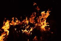  Fire once again relieves all sentient beings killed and injured by evil causes