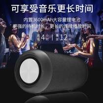 2021 New BD-18 waterproof subwoofer outdoor Bluetooth speaker portable TWS interconnected 3d surround high volume home outdoor Bluetooth 5 0 small audio