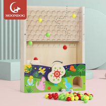 Childrens puzzle logical thinking training desktop game parent-child concentration toy baby interactive clip beads