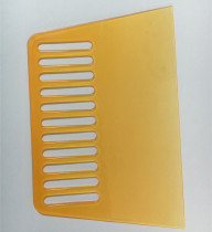 Yellow white putty scraper scraper scraper blade tool plastic Iron batch knife flat soft type