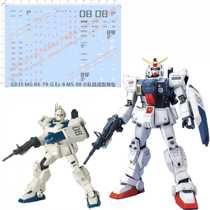 GD35 MG RX-79-G Ez-8 GROUND TYPE MS-08 SQUAD Marine BACKPACK GD Water Sticker