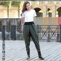 * Water waist pants under the womens shoes half waterproof underwater pants ultra-light fishing sun protection 713209 raincoat water