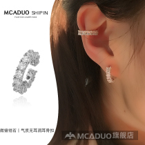 Earnail Female Summer Niche Personality Earbone Ring Cool Ear Clip Woman Summer Without Earrings Earrings Woman Summer Earbone Clip Delicate