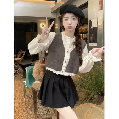 taobao agent Knitted vest, spring autumn jacket