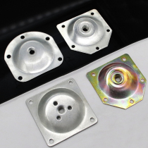 2 0mm thickened Nordic square table foot fixed iron piece table leg connecting piece coffee table sofa furniture inclined gasket