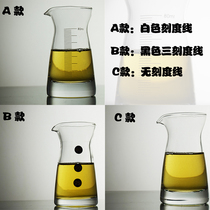 Wine dispenser with scale liquor dispenser 100 ml wine measuring device without handle small wine bottle wine bottle hotel supplies