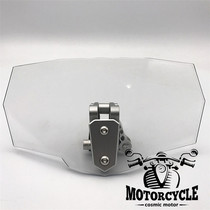 Motorcycle modification Universal raised small windshield windshield adjustment bracket to increase the windshield elevation lens