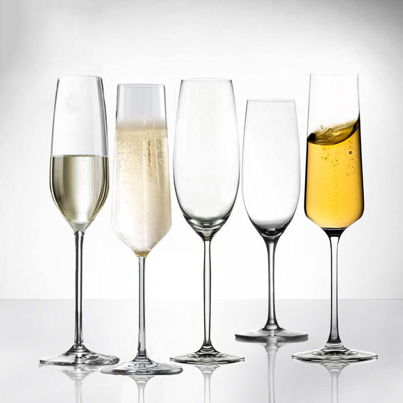2 price crystal glass champagne glass sparkling wine glass unleaded high-footed sweet glass cocktail glass