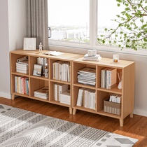 Bookshelves Landing Childrens Short Bookcase Grid Cabinet Floor Shelf Living Room Leaning Against Wall Home Storage Locker Bedrooms