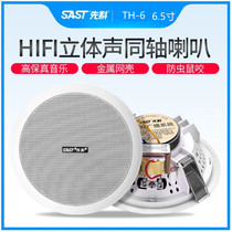 Shchenko SAST HT-6 coaxial background sound ceiling Ceiling Set Pressure Suction Top Horn Public Broadcasting Acoustics