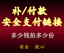 Make a single payment-please consult customer service for the next order