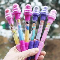 Seal bubble pen Shake sound with the same multi-functional student light roller Seal four-in-one Princess childrens ballpoint pen