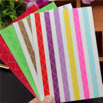 Photo angle stickers DIY handmade album album book scrapbook accessories Fixed photo angle stickers 102 sheets