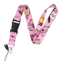 Cartoon anime bile puppy hero mobile phone rope detachable mobile phone rope key lanyard camera rope work license rope