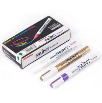 ZEBRAzebra paint pen white gold thick head does not drop paint signature pen tire paint pen