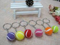 5 price tennis bag pendant mini tennis keychain small jewelry sports advertising fan commemorative gift