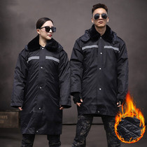 Mens and womens cotton coats warm and thick in winter
