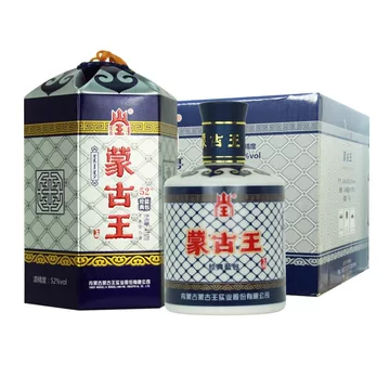蒙古王モンゴリアンキング500ml 白酒　52度　新品未開封 蒙古王酒52度-蒙古王酒52度促销价格、蒙古王酒52度品牌- 淘宝