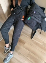 Fangying 2021 Yan Fei new windproof warm and thick wear high waist silk cotton trousers 628# Series