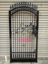 European-style iron gate luxury villa door outdoor iron door courtyard door entrance door security door single door open can be customized