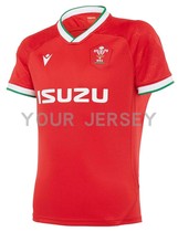 Wales WRU 2020 21 Home Rugby Shirt Wales Home Rugby jersey