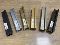 20 narrow side glass door minimalist light luxury wardrobe cabinet glass door narrow side cabinet door minimalist frame handle aluminum profile