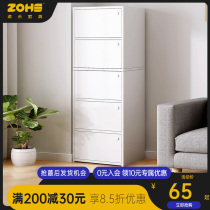 Bookcase free combination lattice cabinet simple modern bookshelf storage cabinet landing small bookshelf with door bucket cabinet