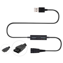 VoiceJoy U10-GN USB QD line used for Jabra Jabra Jabra Jabra and other interface traffic headset Link260