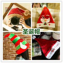 Christmas hat Christmas dress dressed as elf hat young child Childrens adult hat European and American pop