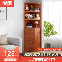 Bookshelf Corner Shelve Corner Cabinet Wall Corner Containing Cabinet Living-room Multilayer Triangular Lockers Bedroom Corner Bookcase