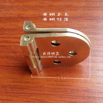 New Chinese antique showcase bookcase screen pure copper hinge 7cm brass hinge concealed pure copper hinge