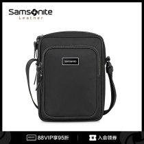 Samsonite New Show Ligue Single Shoulder Bag Mens Vertical Slanted Satchel Business Fashion Casual Bag TW1
