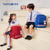 Samsonite Childrens school bag Primary school students 16 low high grade boys and girls shoulder backpack TU6