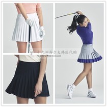2021 summer new Korean Descent * golf pleated skirt ladies golf sports skirt