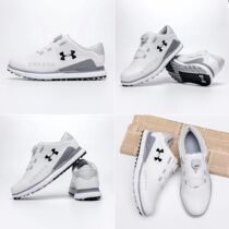 Golf mens sneakers sports shoes wear-resistant breathable waterproof and non-slip Sibo UA activity button models free lace-up