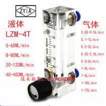 LZM-4T LZM-6T8T Series Jintai Flow Meter Plexiglass Panel Flowmeter