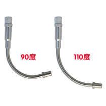 Taiwanese mountain bike folding car fine-tuned V-brake aluminum buffer gold elbow does not rust-single