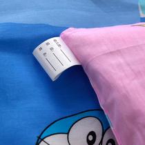 Kindergarten quilt three-piece cotton nap small quilt quilt cover Childrens cartoon cotton six-piece set with core bedding