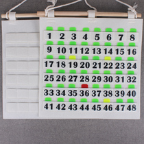  Odorless kindergarten morning inspection card bag card bag Health card non-woven record display bag storage sugar balls