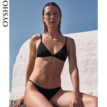Oysho black three-point Lady beach bikini swimsuit top female summer new 30700879800