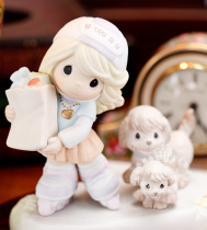 Gift Box American Precious Moments Water Drop Doll Porcelain Doll 2008 Happy Hour Birthday Gift